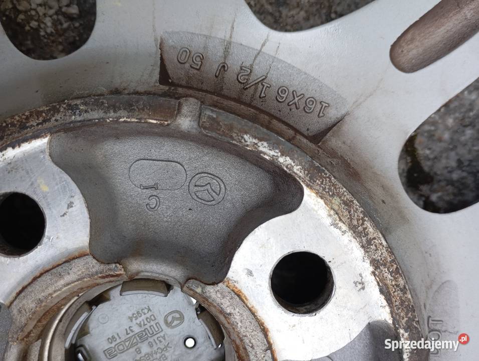 Alufelgi 16 4x100 Oryginał Grafi Mazda Toyota Ostrowiec Świętokrzyski
