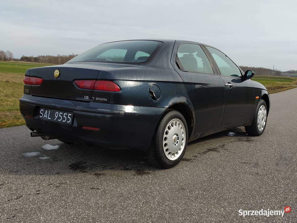 ŁadnaAlfa156TSpark16Benz1WłascCzarnaSprawna Zduńska Wola