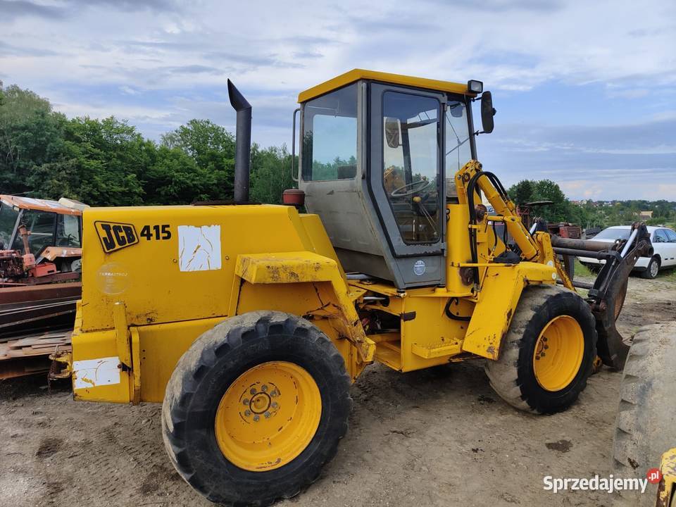 Ładowarka Kołowa Przegubowa JCB 415 z Chwytakiem małopolskie Tymowa