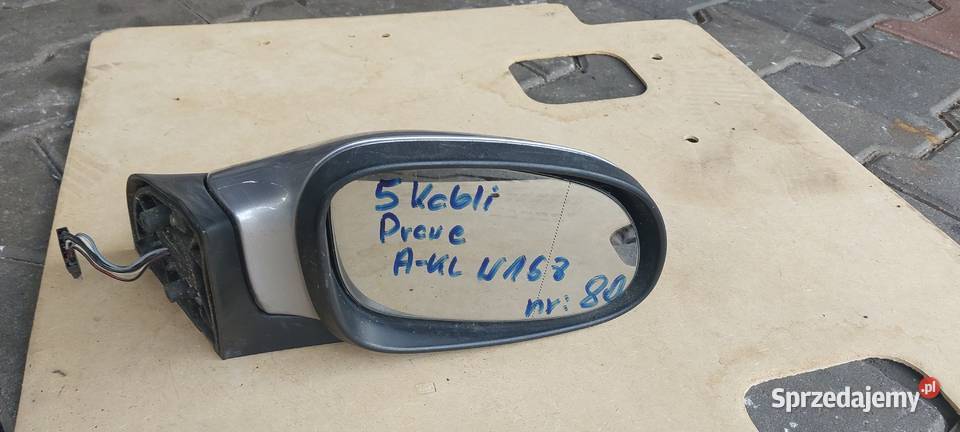 Lusterko prawe MERCEDES AKLASA W168