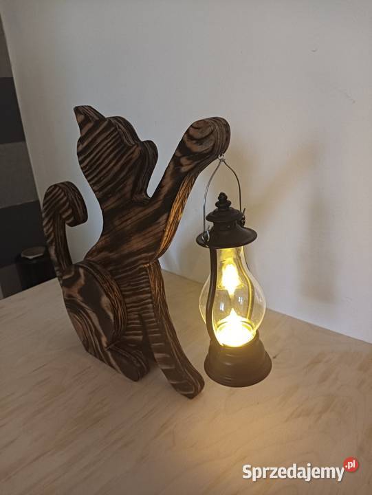 Lampion kotek brązowy Piła