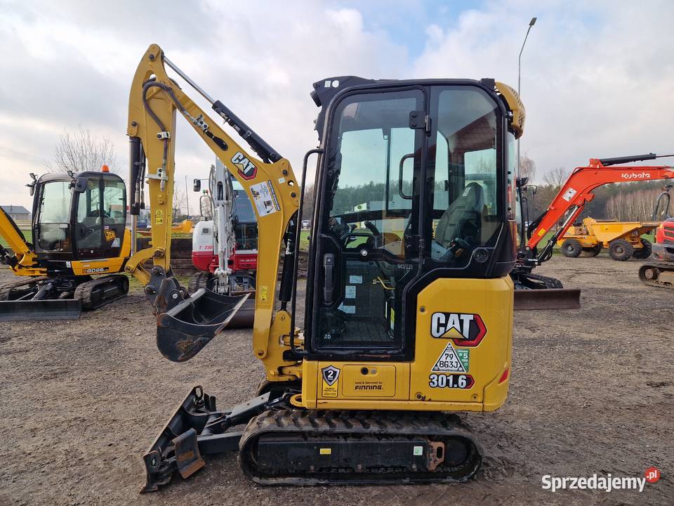 Minikoparka Caterpillar CAT 3016 2022r przebieg lubelskie Ryżki