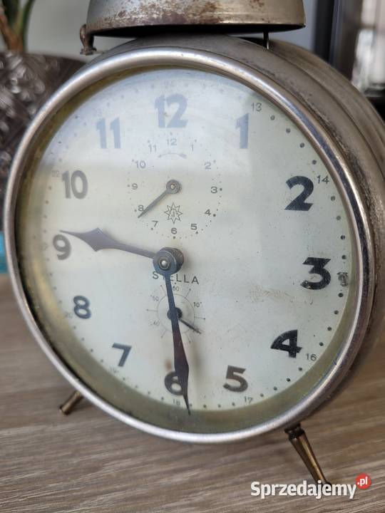 Budzik Stella z 1936r Grodzisk Mazowiecki