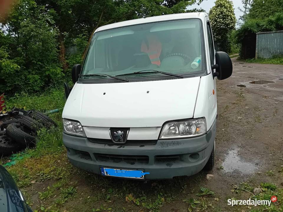 Sprzedam samochód Peugeot Boxer 330 C 22 HDI Rok produkcji 2003 Mława
