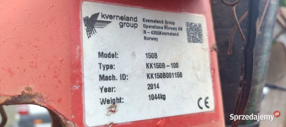 Pług KVERNELAND 4ki