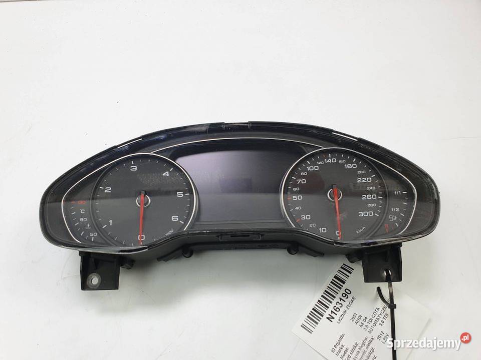 LICZNIK ZEGAR AUDI A8 D4 4H0920930J 30 TDI osobowe Lipno