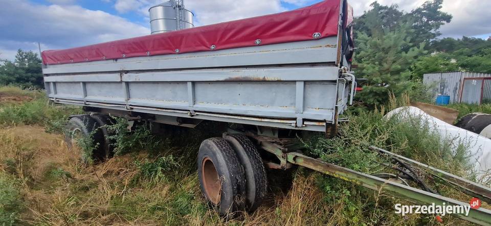 Hl 8011 hw 8011 fortschritt przyczepa rolnicza nieuszkodzony Konin