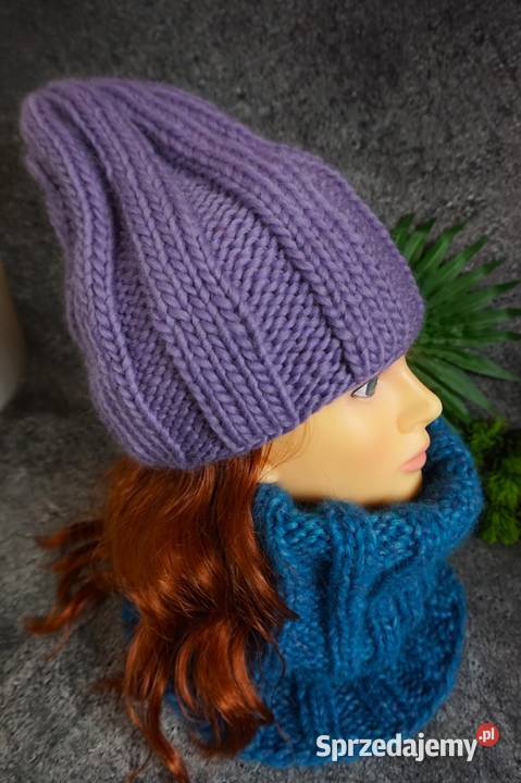 Czapka beanie wełna 100 Kraków sprzedam