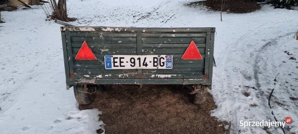 Przyczepka samochodowa Siepraw