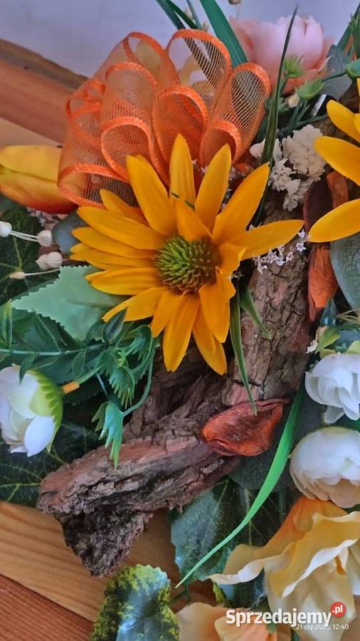 Kompozycja obciążona 60x40x25 pomarańczowy małopolskie