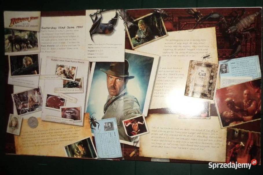 Książka album komiks film Indiana Jones Harrison Rzeszów
