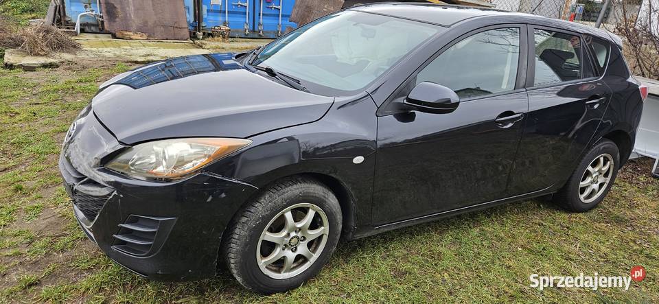 Mazda 3 16 MZR 2009 LPG kolizji Rok produkcji 2009 Poznań
