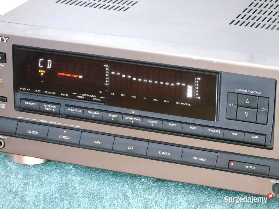 Wzmacniacz Sony TAD505 korektor graficzny