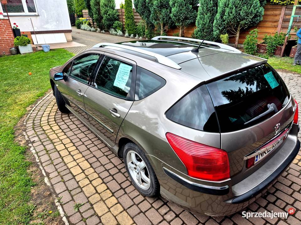 Peugeot 407 SW 20 Benzyna bogata wersja 140KM Grudziądz sprzedam