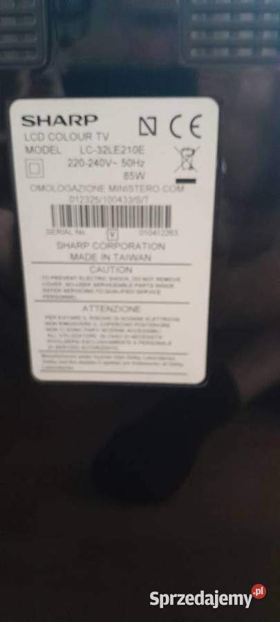 Telewizor 32 całe SHARP Warszawa