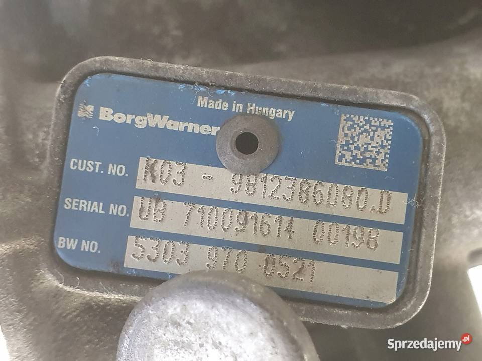 TURBOSPRĘŻARKA Peugeot Boxer II 20 BLUE HDI Chełm sprzedam