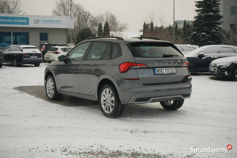 koda Kamiq 15 TSI 150 Style Salon Polska Faktura światła przeciwmgielne wielkopolskie Poznań