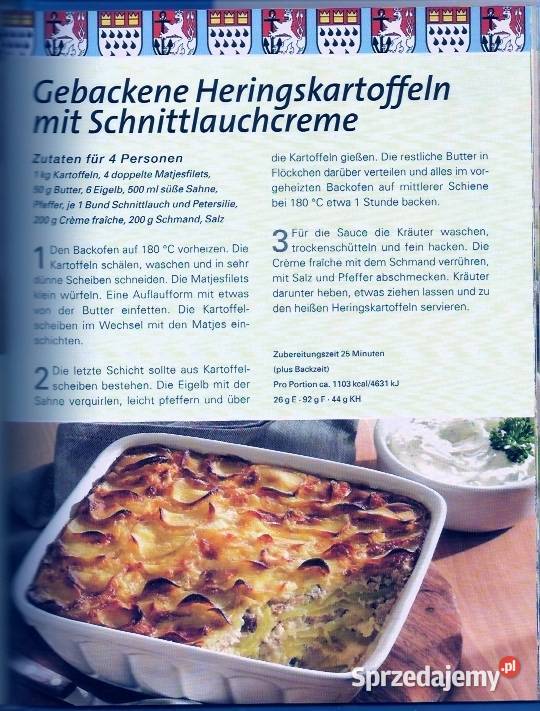 Kuchnia Niemiecka Nadrenia Dziczyzna 2 Książki łódzkie