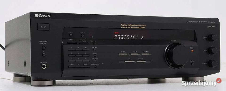 Amplituner Sony STRDE135 20 czarny Zelów
