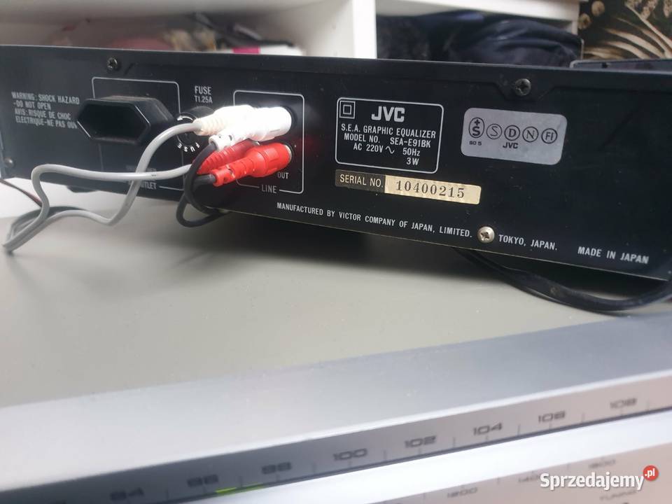 Jvc seae91 korektor graficzny super bass podkarpackie