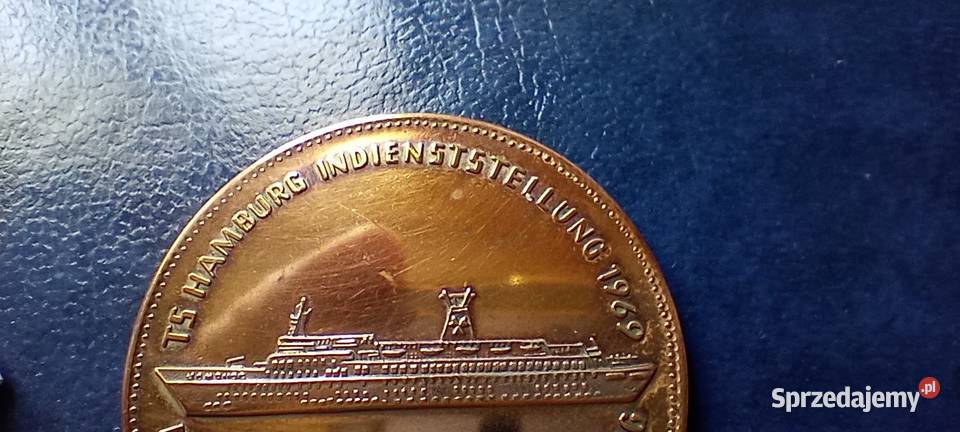 Stare monety Medal TS Hamburg 117 Lesko
