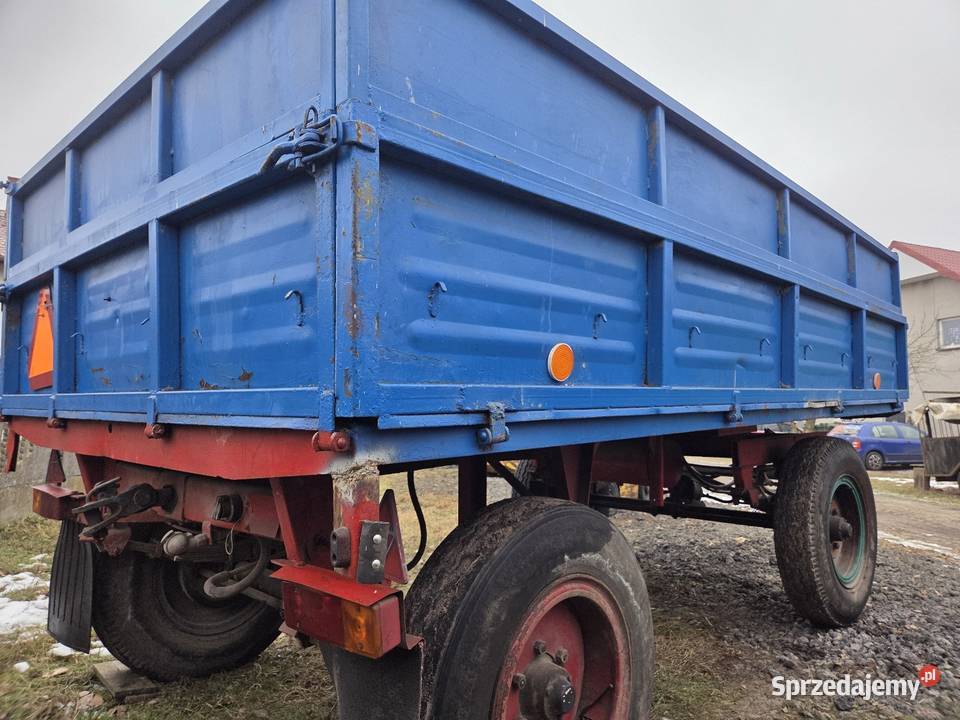 Przyczepa rolnicza Autosan D46 45t transport Przyczepy rolnicze Złoczew sprzedam