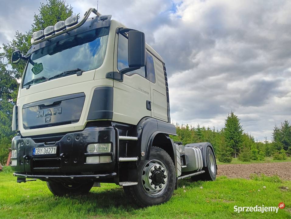 MAN TGS 18440 HYDRODRIVE 4x4 E5 2012r Manual nie Solec Kujawski sprzedam