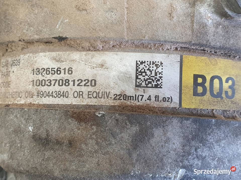 SPRĘŻARKA KLIMATYZACJI Saab 93 19 TID 16V osobowe