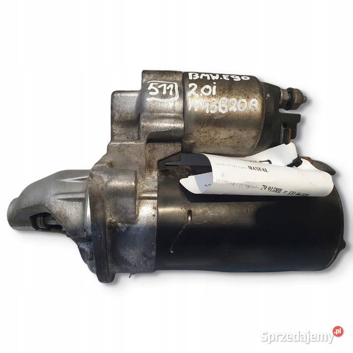 ROZRUSZNIK BMW E87 E90 20 i bosch N43B20A Układ elektryczny silnika Chełm