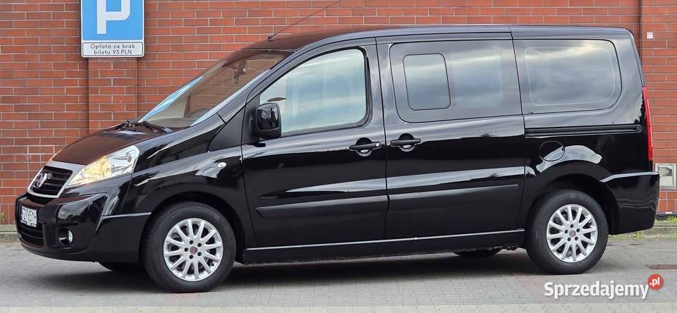 Fiat Scudo 2010 20 120 8 osób lubuskie Zielona Góra