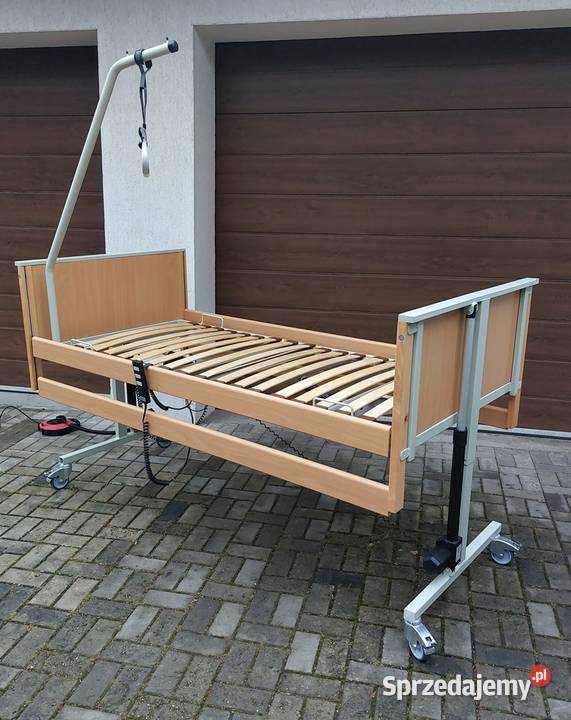 Łóżko rehabilitacyjne AKS sterowane elektrycznie śląskie Zawiercie sprzedam