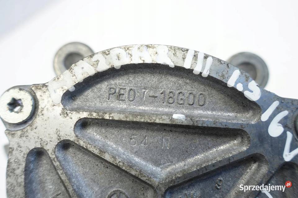 Mazda 2 III 15 16V POMPA VACUM wakum PE018G00 Pompy podciśnieniowe lubelskie Rudka sprzedam