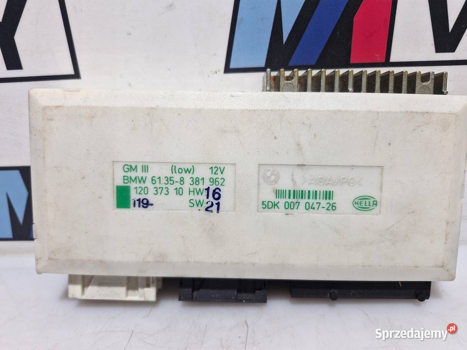 BMW E38 E39 MODUŁ STEROWNIK KOMFORTU GM III LOW osobowe