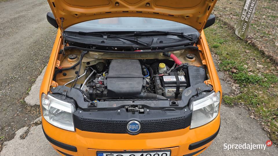 Fiat Panda II 12 60 Klimatyzacja Alufelgi nieuszkodzony Jastrzębie-Zdrój