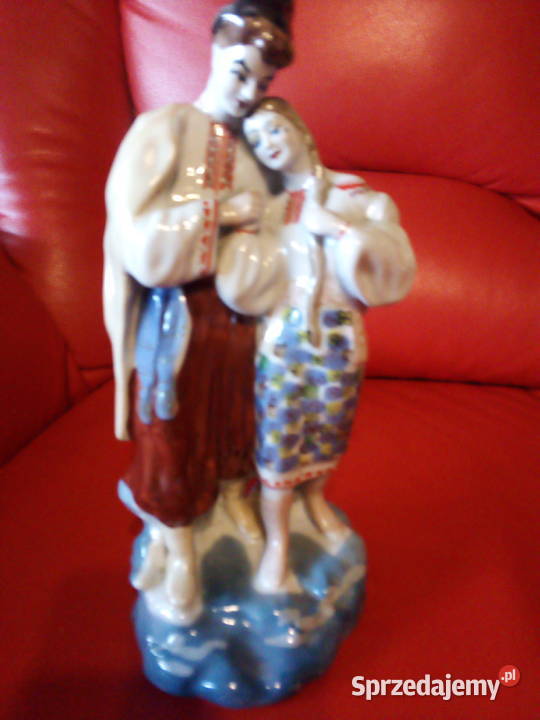 Porcelanowa parafigurka Warszawa