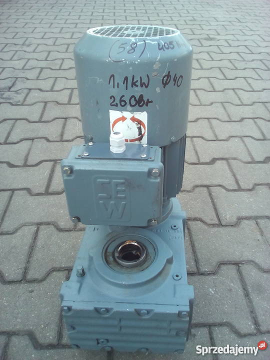 Motoreduktor 11 kW26 obr wielkopolskie Leszno
