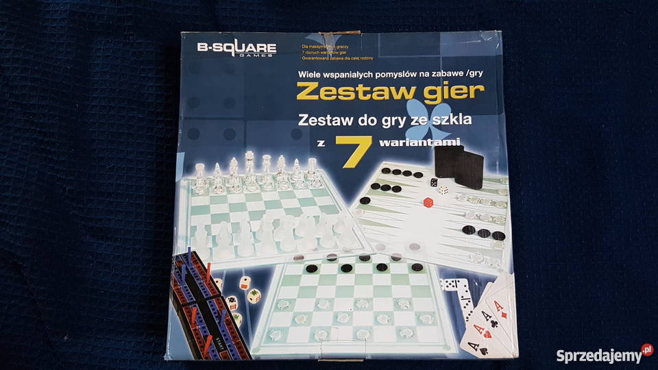 BSquare Zestaw 7 gier szklanych Edukacyjne Wieliczka