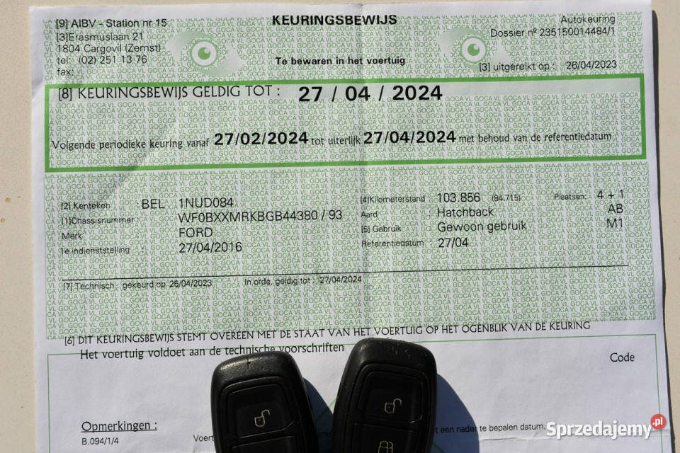 Ford EcoSport 10i Serwisowany Nowy rozrząd olej Hrubieszów