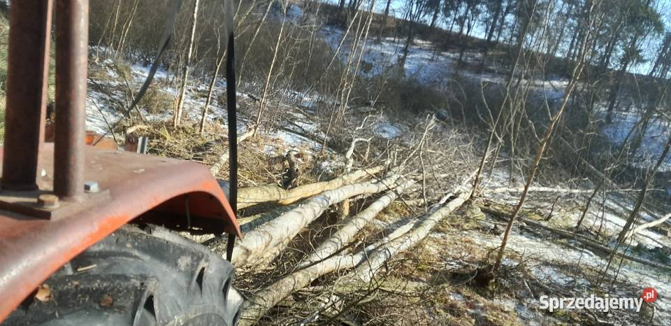 Wciągarka linowa leśna wom szwedzka ursus zetor Lubawa