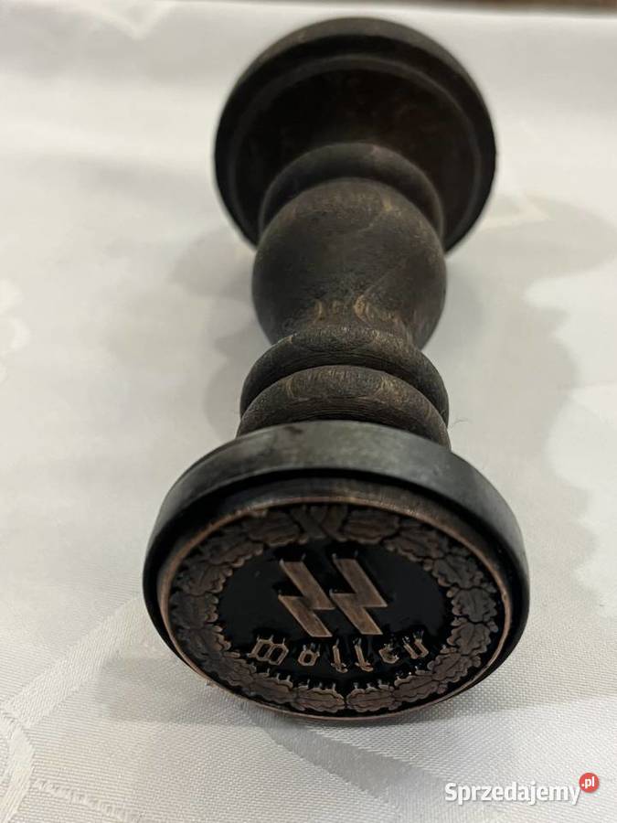 Stempel pieczęć Waffen SS Niemcy II wojna małopolskie