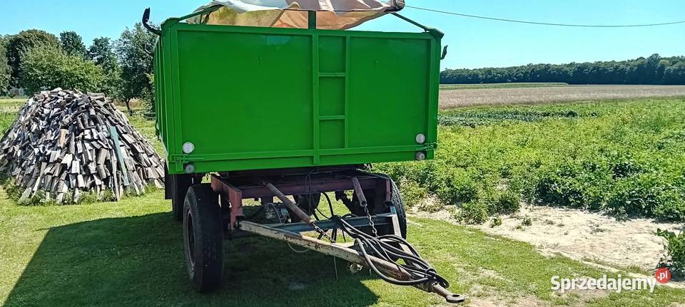 Przyczepa D47 WYWROTKA nieuszkodzony Zamość