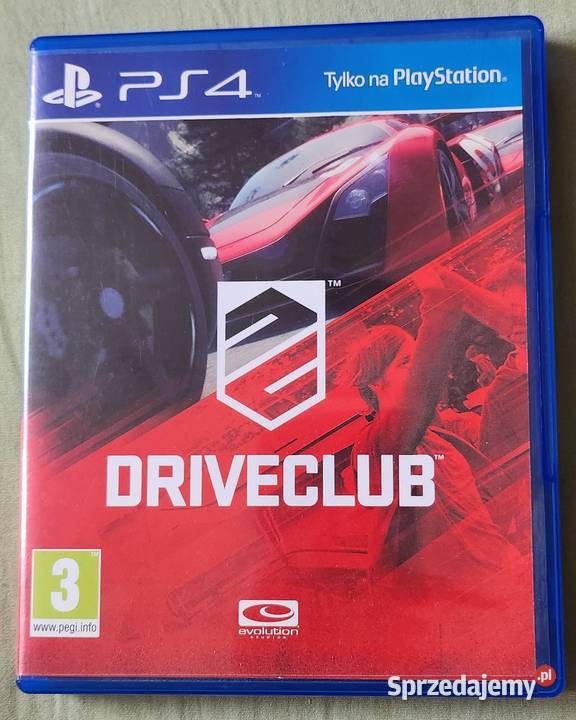 Gra Driveclub na 4 sprzedam