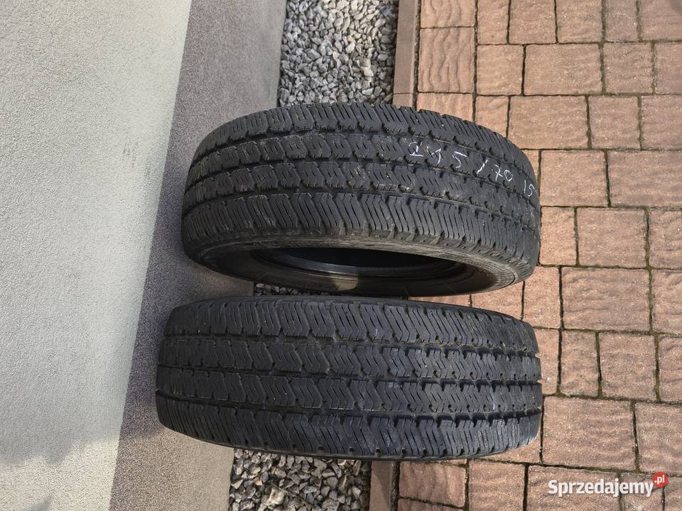 2 x Opona Letnia Kleber CT200 21570 R15C Bus 7mm 15cale