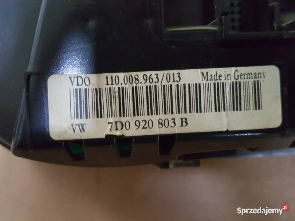 Licznik obrotomierz VW T4 dostawcze