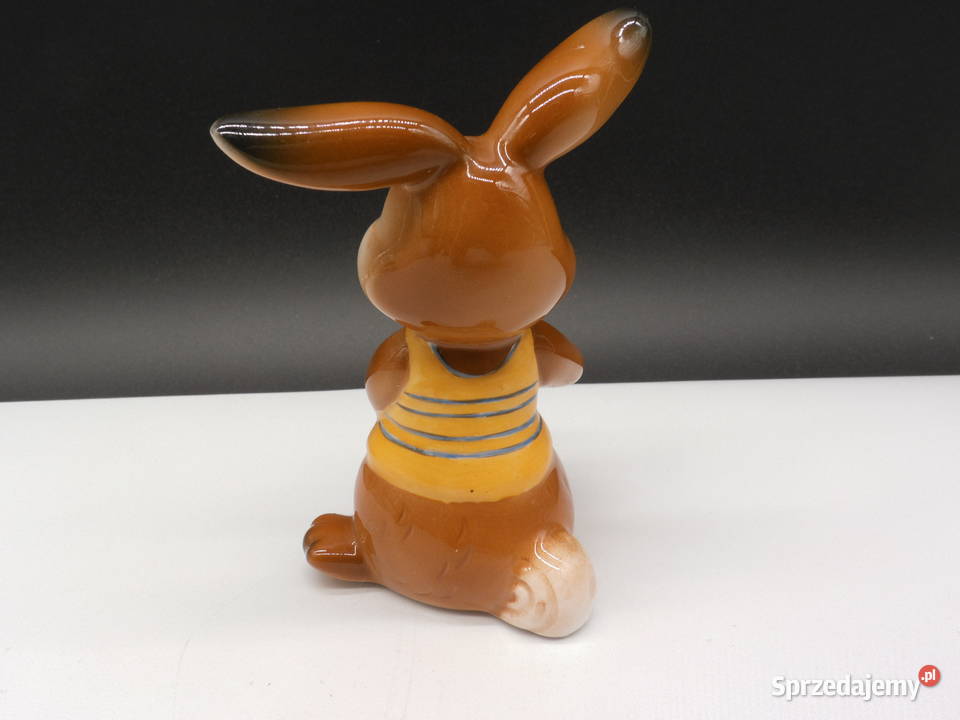Figurka królika Goebel Rabbit śpiewak z nutami wielkopolskie Raszków