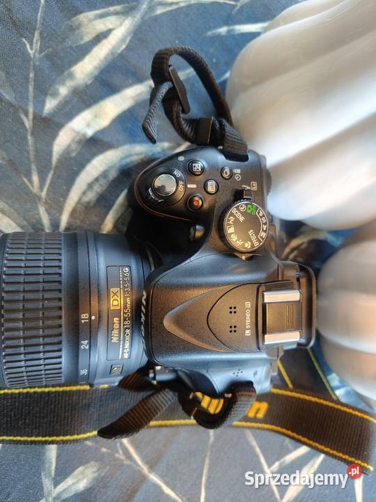 Aparat Nikon D5200 Obiektyw 1855 VR Super Stan Łódź