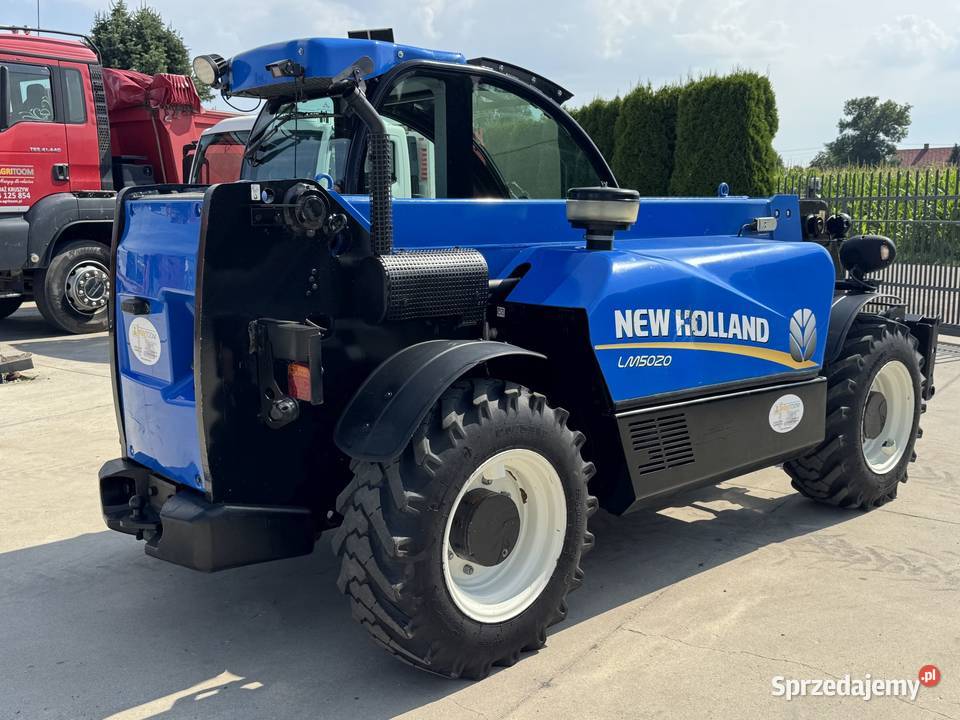 Ładowarka teleskopowa Holland LM 5020 86 2014r pełny VAT Lubowidz
