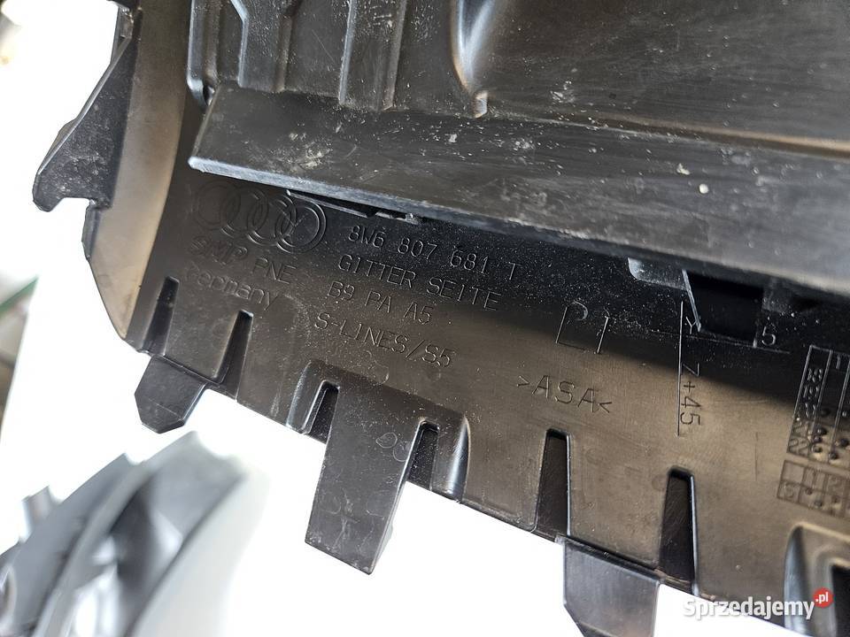 AUDI A5 8W6 B9 LIFT SLINE KRATKA LEWA ZDERZAKA wielkopolskie