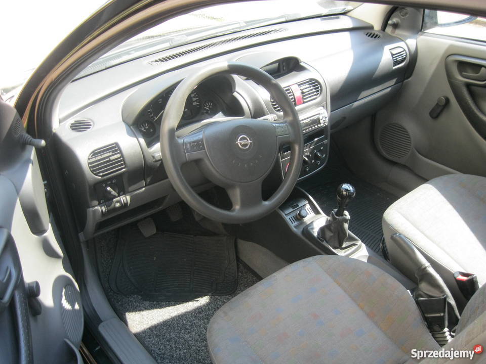 OPEL CORSA C 12 2001 r Benzyna światła przeciwmgielne zachodniopomorskie Szczecin