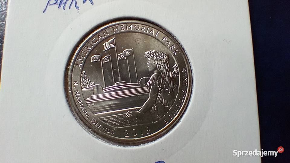 Stare monety 14 dolar 2019 P American Memorial Numizmatyka Lesko